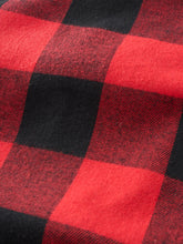 Load image into Gallery viewer, Men’s Fleece-Lined Plaid Hooded Flannel Jacket
