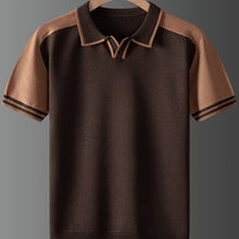 Load image into Gallery viewer, Contour Block Knit Polo
