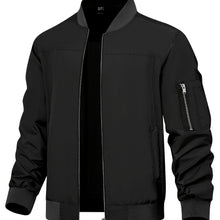 Load image into Gallery viewer, Lightweight Men's Windbreaker Bomber Jacket
