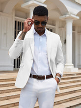 Load image into Gallery viewer, Slim Cotton Woven Blazer
