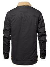 Load image into Gallery viewer, Men’s Cotton Cargo Winter Jacket
