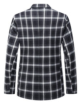 Load image into Gallery viewer, Plaid Summer Woven Blazer
