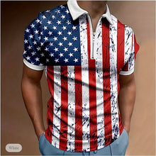 Load image into Gallery viewer, Flag Chain Polo

