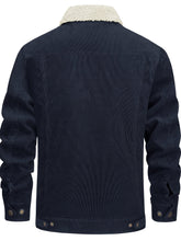 Load image into Gallery viewer, Sherpa-Lined Corduroy Winter Jacket
