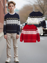 Load image into Gallery viewer, Geo Trio Knit Pullovers
