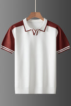 Load image into Gallery viewer, Contour Block Knit Polo
