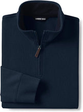 Load image into Gallery viewer, Men&#39;S Bedford Rib Quarter Zip Sweater
