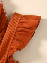 Load image into Gallery viewer, Baby Girls’ Pumpkin Halloween 3-Piece Outfit Set
