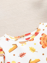 Load image into Gallery viewer, Baby Girls’ Thanksgiving 2-Piece Outfit Set
