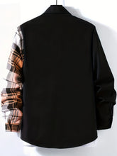 Load image into Gallery viewer, Plaid Button Cardigan Jacket

