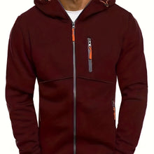 Load image into Gallery viewer, Oversized Men’s Hooded Sports Jacket
