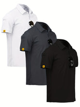 Load image into Gallery viewer, Triple Pack Sport Lapel Shirts

