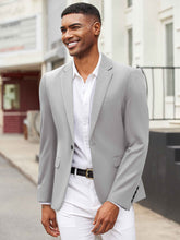 Load image into Gallery viewer, Notch Lapel Knit Blazer
