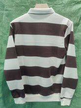 Load image into Gallery viewer, Stripe Knit Polo Layer

