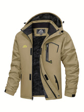 Load image into Gallery viewer, Men’s Fleece-Lined Winter Ski Jacket
