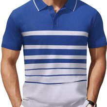 Load image into Gallery viewer, Striped Slim Polo
