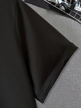 Load image into Gallery viewer, Men’s Geometric Appliqué Crew-Neck T-Shirt
