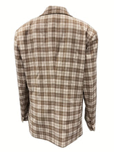 Load image into Gallery viewer, Brown Checkered Evening Suit
