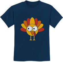 Load image into Gallery viewer, Little Turkey Thanksgiving Holiday Shirt Cute Youth Kids T-Shirt
