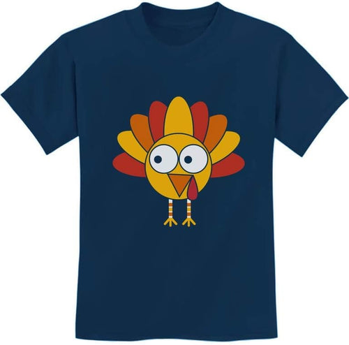 Little Turkey Thanksgiving Holiday Shirt Cute Youth Kids T-Shirt