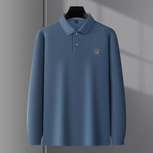 Load image into Gallery viewer, Embossed Alpha Knit Polo
