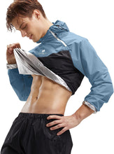 Load image into Gallery viewer, Sauna Suit for Men Sweat Sauna Jacket Pant Gym Workout Sweat Suits
