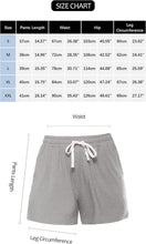 Load image into Gallery viewer, Women&#39;S Pajama Shorts, Super Soft Pj&#39;S Bottoms Stylish Lounge Shorts for Sleep Gym Running with Drawstring Pockets
