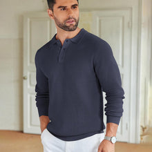 Load image into Gallery viewer, Soft Knit V Polo
