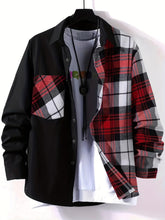 Load image into Gallery viewer, Plaid Button Cardigan Jacket
