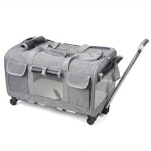 Load image into Gallery viewer, Extra Large Portable Pet Trolley Case, Detachable Dog Trolley Case, Large Foldable Pet Bag Cat Travel Carrier Bag
