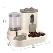 Load image into Gallery viewer, Pet large-capacity feeder integrated automatic water dispenser cat food bowl dog feeding bowl cat bowl dog bowl pet supplies
