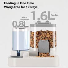 Load image into Gallery viewer, Pet large-capacity feeder integrated automatic water dispenser cat food bowl dog feeding bowl cat bowl dog bowl pet supplies

