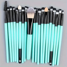 Load image into Gallery viewer, Makeup Brushes Set Premium Synthetic Kabuki Foundation Concealers Powder Blush Blending Face Eye Shadows Brush Set
