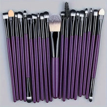 Load image into Gallery viewer, Makeup Brushes Set Premium Synthetic Kabuki Foundation Concealers Powder Blush Blending Face Eye Shadows Brush Set
