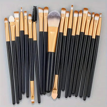 Load image into Gallery viewer, Makeup Brushes Set Premium Synthetic Kabuki Foundation Concealers Powder Blush Blending Face Eye Shadows Brush Set
