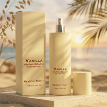 Load image into Gallery viewer, Vanilla Beach Fragrance Mist Moisturizing Hydrating Body Spray Skin Smoothing Daily Gentle Care Intense Scent Lock Professional
