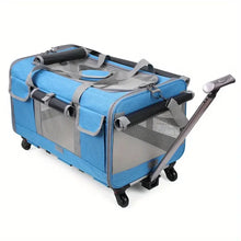 Load image into Gallery viewer, Extra Large Portable Pet Trolley Case, Detachable Dog Trolley Case, Large Foldable Pet Bag Cat Travel Carrier Bag
