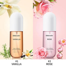 Load image into Gallery viewer, Perfume  for Men Women Use For Skin Body &amp; Hair Fragrance Mist Luxury Long Lasting Perfume Collection Vanilla and Rose
