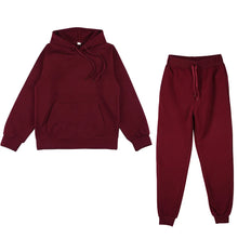 Load image into Gallery viewer, Men's Sports Suits Fashion Tracksuit Women Hoodies + Pants Two Pieces Sets Running Casual Sweatshirts Sweatpants Men's Clothing
