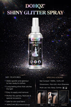 Load image into Gallery viewer, Festival Glitter Spray 100ml Silver Sparkle Body Paint for Weddings, NYE, Costume Party, Stage Performance, SFX Makeup - Washabl
