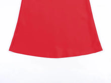 Load image into Gallery viewer, HH Skirts For Women 2024 Summer Solid Satin Sheath Long Skirt Female Show Curve Beach Outfits For Woman Mermaid Skirts
