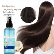 Load image into Gallery viewer, Hair Vitamin Hair Serum With Argan Macadamia Avocado Oil Nourishing Spray Smooth Shiny Healthy Dry Hair Care Product 100g
