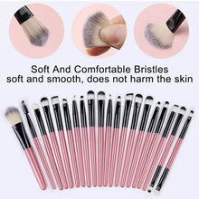 Load image into Gallery viewer, Makeup Brushes Set Premium Synthetic Kabuki Foundation Concealers Powder Blush Blending Face Eye Shadows Brush Set
