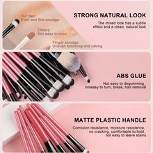 Load image into Gallery viewer, Makeup Brushes Set Premium Synthetic Kabuki Foundation Concealers Powder Blush Blending Face Eye Shadows Brush Set
