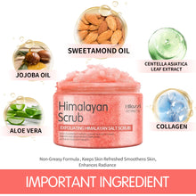 Load image into Gallery viewer, Himalayan salt scrub cleanses the skin, whitens, exfoliates, removes dead skin, and makes the skin smooth and elastic Bathing
