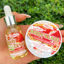 Load image into Gallery viewer, Body Glaze &amp; Body Oil Combination Various Flavors Non-greasy Hydrating and Moisturizing Body Lotion Massage
