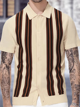 Load image into Gallery viewer, Striped V-Neck Tee
