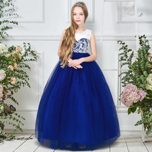 Load image into Gallery viewer, Girls Party Dress Kids Beautiful Dresses Long
