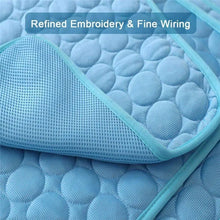 Load image into Gallery viewer, Dog Mat Cooling Summer Pad Mat For Dogs Cat Blanket Sofa Breathable Pet Dog Bed Summer Washable For Small Medium Large Dogs Car
