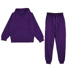 Load image into Gallery viewer, Men's Sports Suits Fashion Tracksuit Women Hoodies + Pants Two Pieces Sets Running Casual Sweatshirts Sweatpants Men's Clothing
